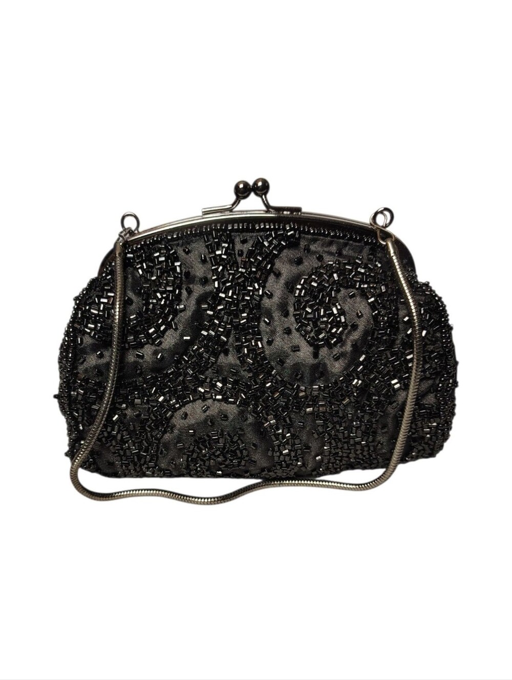 Vintage Bloomingdale's Mini Beaded Clutch Bag